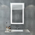 Milo LED Anti-fog Front-Lit Rectangular Bathroom Mirror